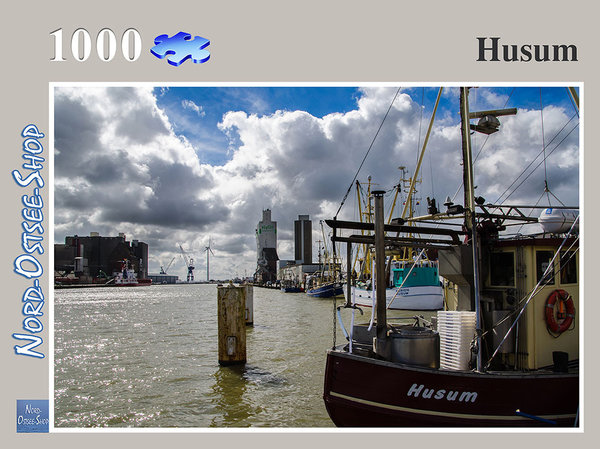 Husum Außenhafen Puzzle 100/200/500/1000/2000 Teile