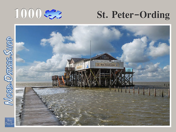 St. Peter Ording Seekiste  Puzzle 100/200/500/1000/2000 Teile