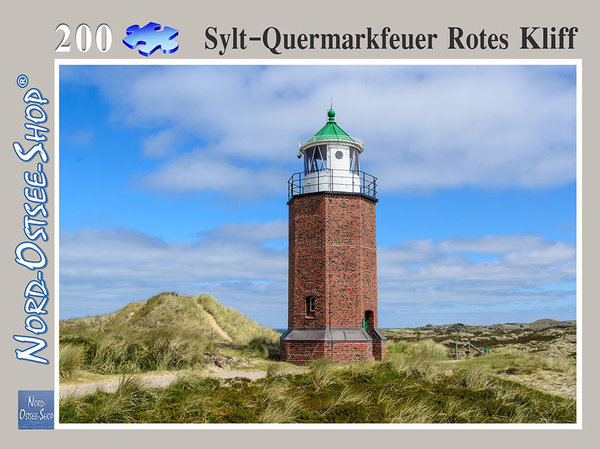 Sylt Quermarkfeuer Rotes Kliff Puzzle 100/200/500/1000/2000 Teile