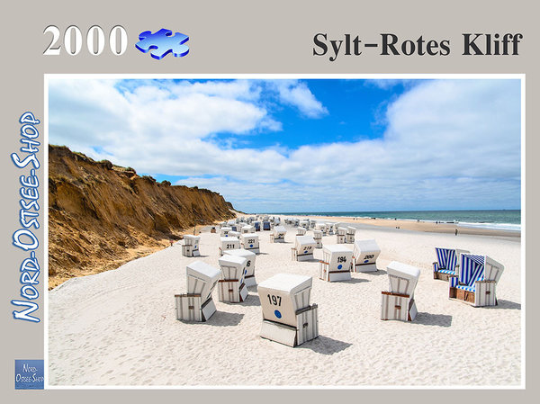 Sylt Rotes Kliff  Puzzle 100/200/500/1000/2000 Teile