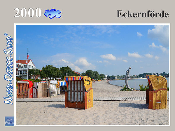 Eckernförde Strand Puzzle 100/200/500/1000/2000 Teile
