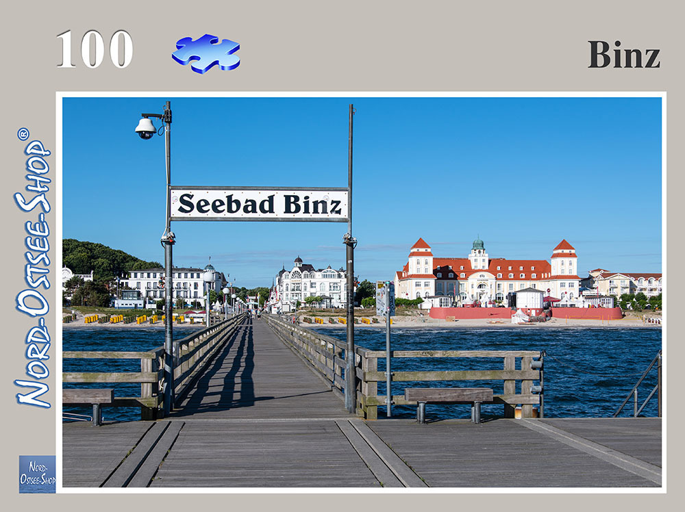 Binz Puzzle 100/200/500/1000/2000 Teile,Seebrücke 